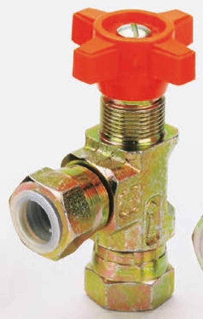 RS PRO RS PRO Hydraulic Pressure Gauge Isolation Valve, G 1/4 Female