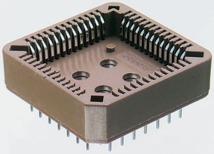 TE Connectivity 1.27mm Pitch 32 Way PLCC Socket