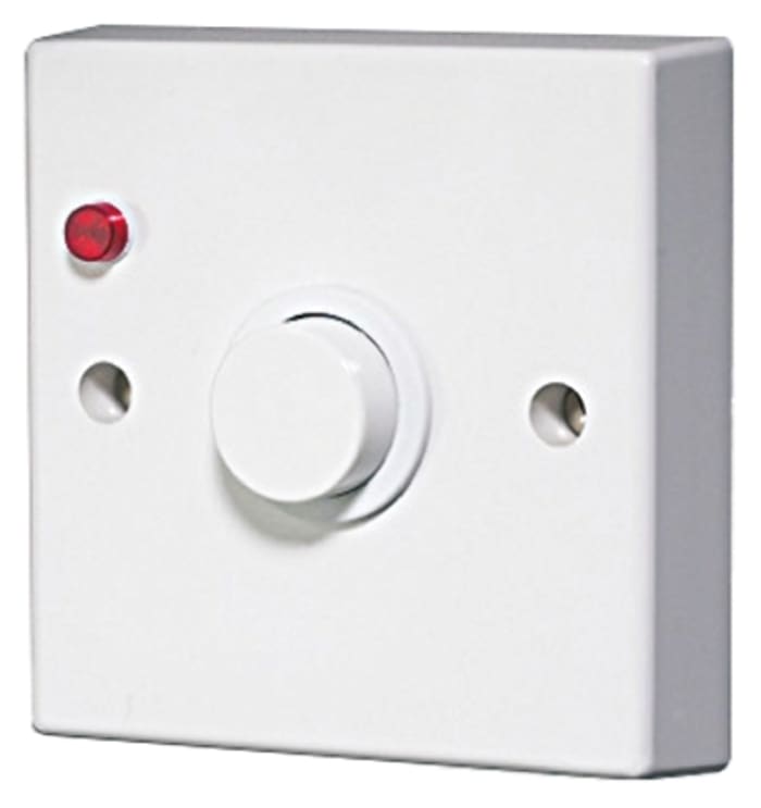 CP Electronics White Timer Light Switch, 2 Way, 1 Gang