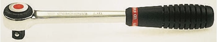 Facom 1/2 in Square Socket Wrench with Ratchet Handle, 250 mm Overall