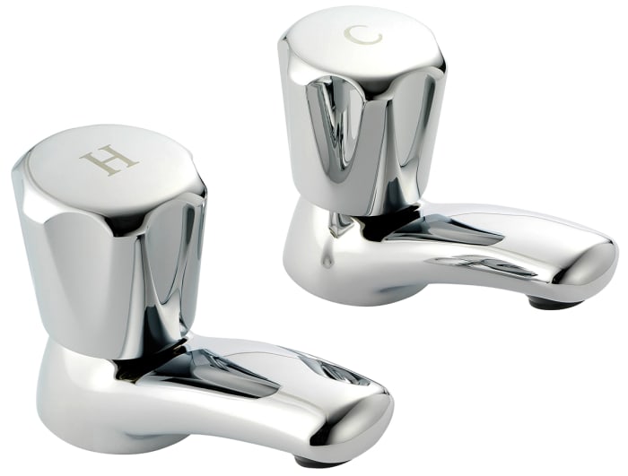 Robinet pour évier, Poignée torsadée, BSP 1/2"