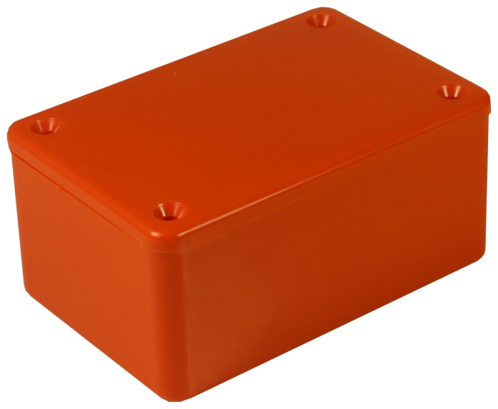 CAMDENBOSS 2000 Series Orange ABS Enclosure, IP54, Orange Lid, 85 x 56 x 39mm