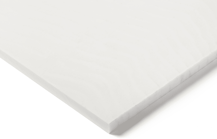 RS PRO White Plastic Sheet, 500mm x 300mm x 25mm