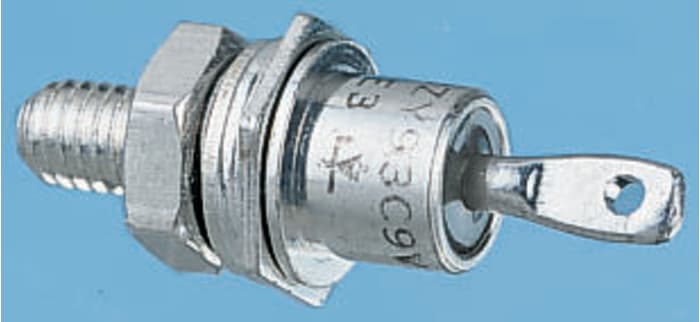 Vishay 800V 12A, Silicon Junction Diode, 2-Pin DO-4 VS-12FR80