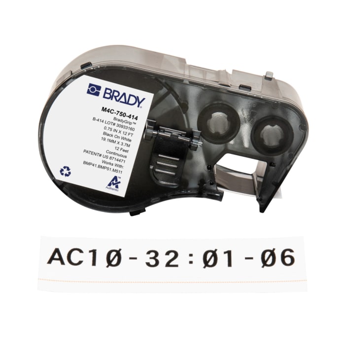 Brady B-414 Label, 19.05mm Width, 1 Qty