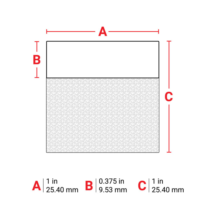 M6-19-427-GR Brady | Brady B-427 Label, 25.40mm Width, 9.53 M6-19-427-GR Brady | Brady B-427 Label, 25.40mm Width, 9.53