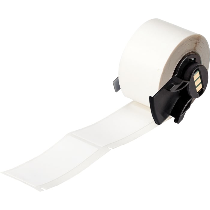 Brady White Label, 25.4 mm Width, 100 Per Pack Qty, 63.5 mm