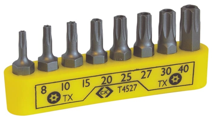 Torx Screwdriver Bit, T8 → T40 Tip