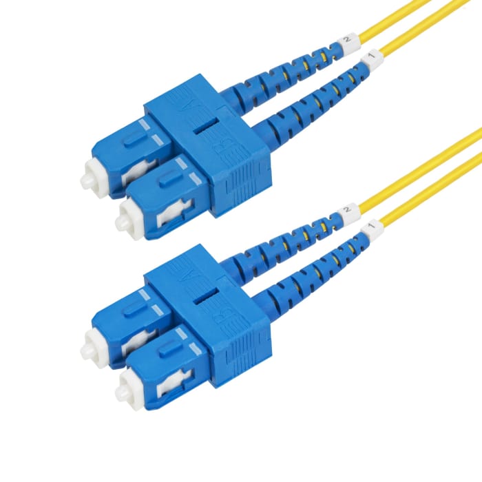 SC to SC Duplex Single Mode OS2 Fibre Optic Cable