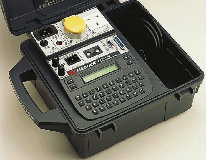 Megger PAT4DV Portable Appliance Tester, Class I, Class II Test Type With RS Calibration
