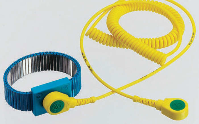 RS PRO ESD Grounding Wrist Strap & Cord Set