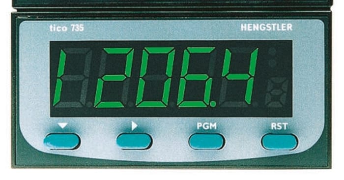 Hengstler Hours Run Meter, 5 digits, LED, Screw Connection, 90 → 264 V ac