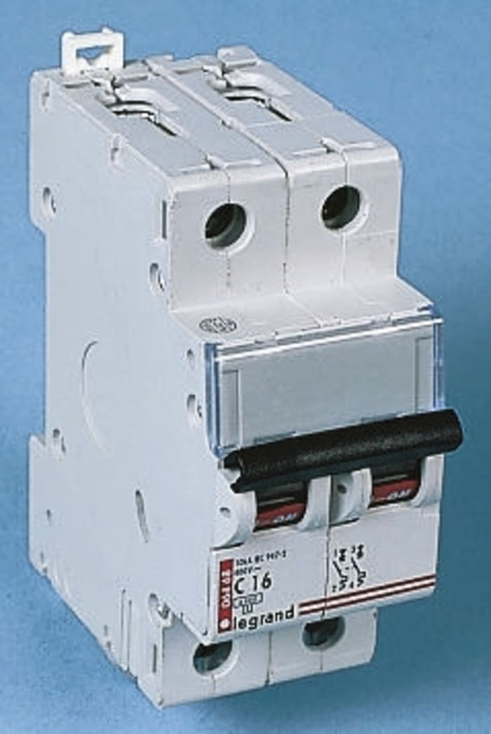 Legrand DX MCB Mini Circuit Breaker4P, 100A Curve C, 400V AC, 10 kA Breaking Capacity