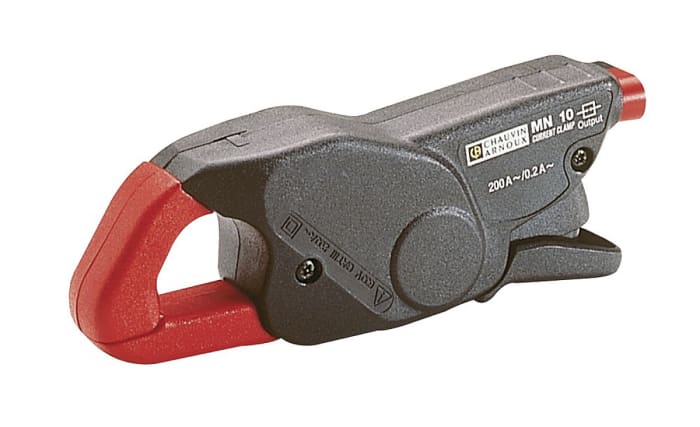 Chauvin Arnoux Current Clamp, AC Adapter, 240 A AC Max, Voltage Output