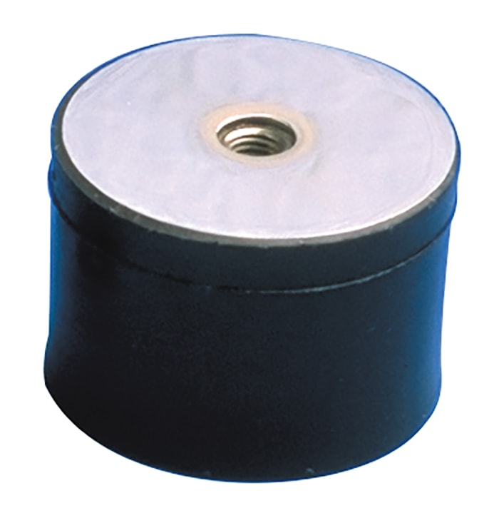 Paulstra Hutchinson M6 Anti Vibration Mount, Female Buffer Foot with 30daN Compression Load