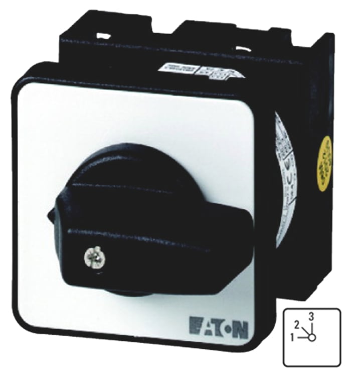 Eaton, DP 3 Position 45° Multi Step Cam Switch, 690V ac, 20A
