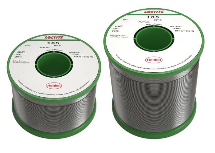 Multicore Wire, 0.7mm Lead solder, 183 → 188°C Melting Point