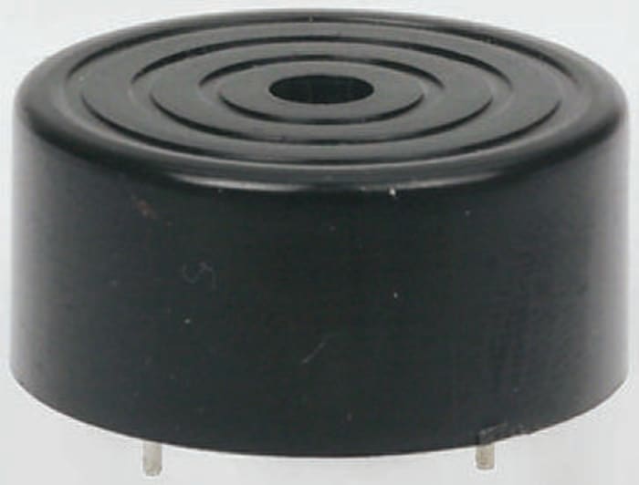79dB Through Hole Continuous Internal Piezo Buzzer, 32 x 14.7mm, 3V dc Min, 28V dc Max