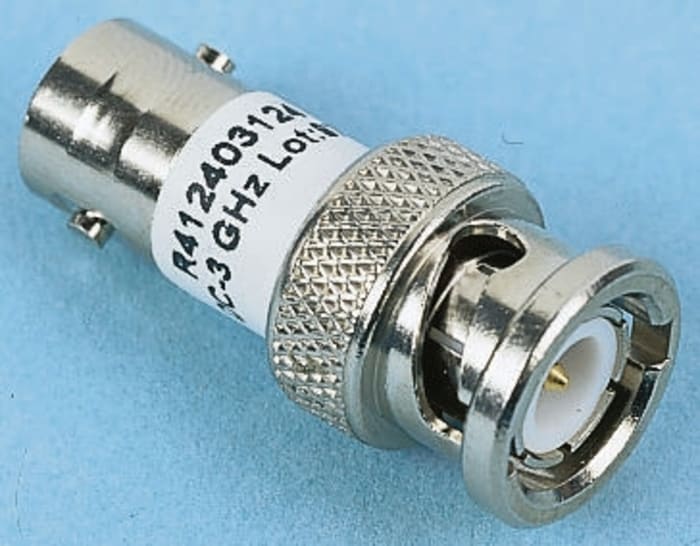Radiall 50Ω RF Attenuator Straight BNC Connector BNC Plug to BNC Socket 10dB, Operating Frequency 3GHz