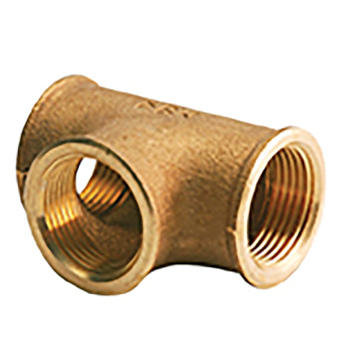 Conex-Banninger Threaded Fitting Equal Tee, Female BSPP 1/2in to Female BSPP 1/2in
