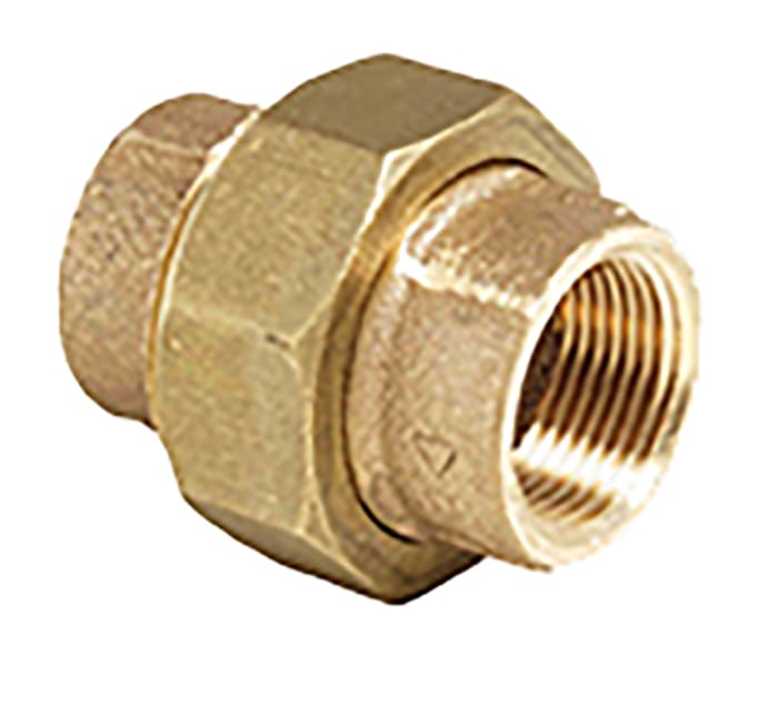 Conex-Banninger Threaded Fitting, Straight Union, Female BSPP 3/4in to Female BSPP 3/4in