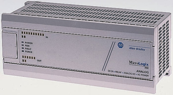 Allen Bradley 1761 PLC I/O Module - 16 Inputs, 8 Outputs, 1.5 (Break) A, 15 (Make) A Output Current