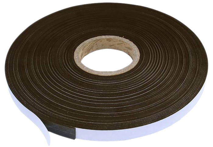 10m Magnetic Tape, Plain Back, 6.4mm Thickness