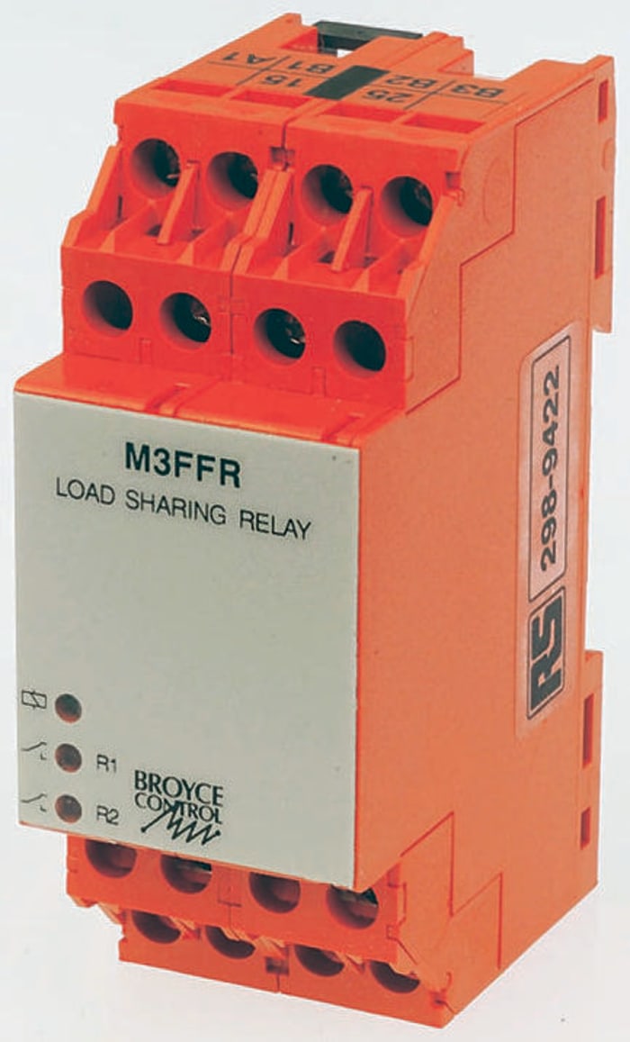 Broyce Control Load Sharing Monitoring Relay, DPST