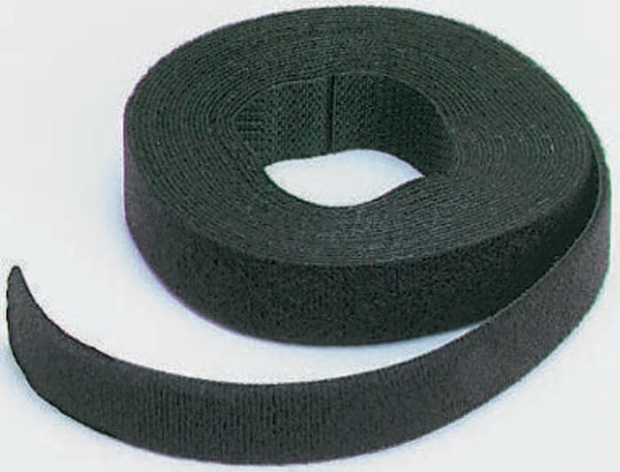 Thomas & Betts Cable Tie, Hook and Loop, 4572mm x 19.1 mm, White Nylon, Pk-1