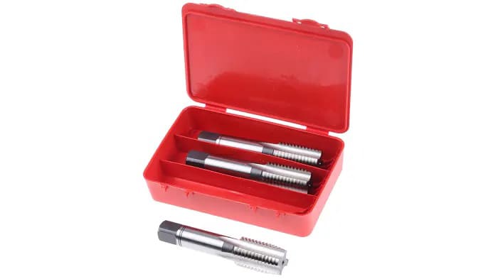 Dormer Tap Set, M6 Thread, 1.0mm Pitch, Metric Standard, Hand Tap