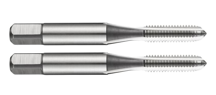Dormer Tap Set HSS 2-Piece 0.5mm Pitch Metric Standard Hand Tap M5 Thread