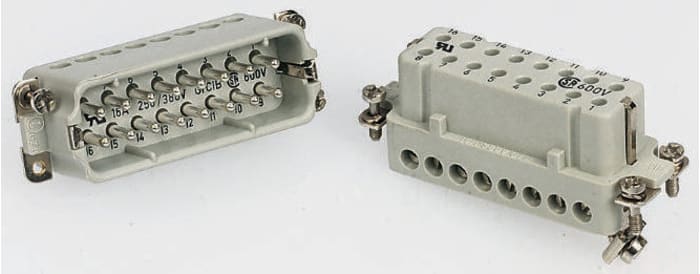 TE Connectivity Contact Insert, HA Series, 16 Contacts