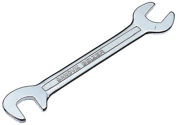 Bahco Double Ended Open Spanner, 12mm, Metric, Double Ended, 120 mm Overall
