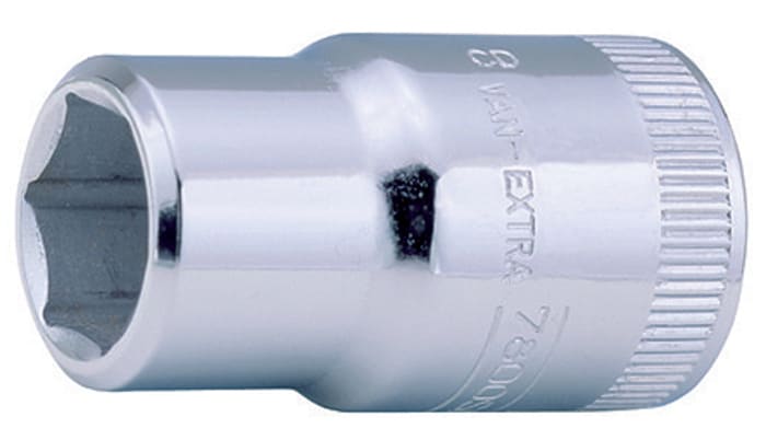 Bahco 1/2 in Drive 10mm Standard Socket, 6 point, 38 mm Overall Length
