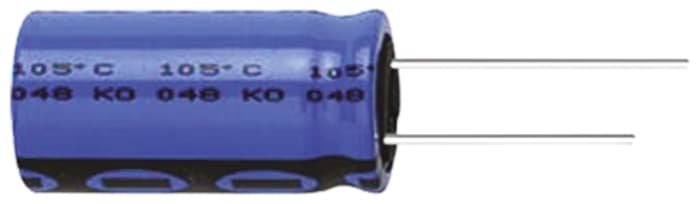 Vishay 470μF Aluminium Electrolytic Capacitor 35V dc, Radial, Through Hole - MAL204830471E3