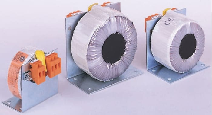 Transformador toroidal Nuvotem Talema, SFB0500-400-24, Tensión ±24V ac, Potencia 500VA, 1 salida, Panel