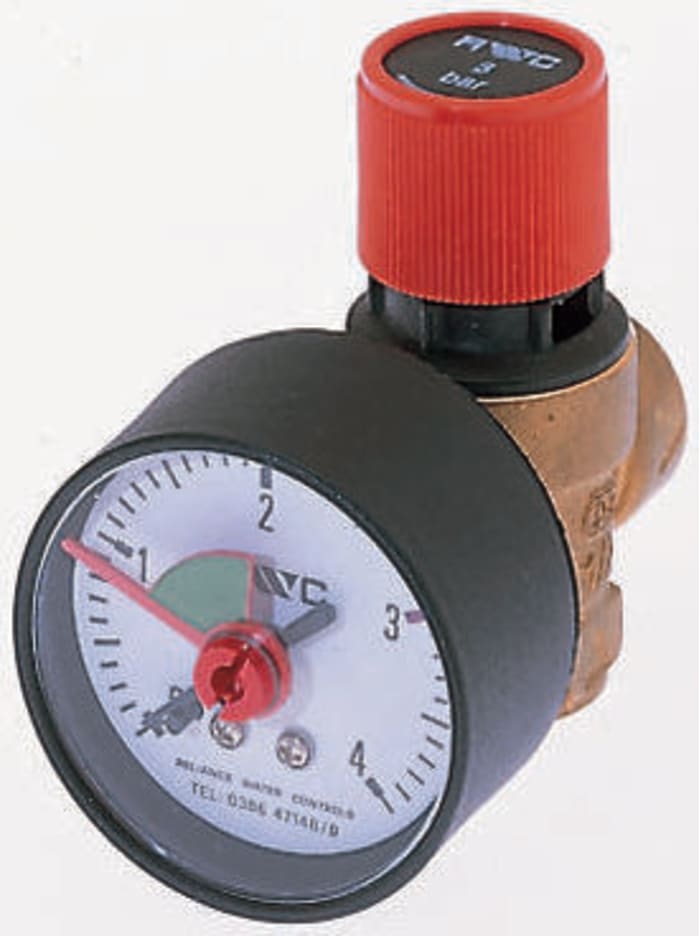 Soupape de surpression, BSP 1/2" femelle, 3bar