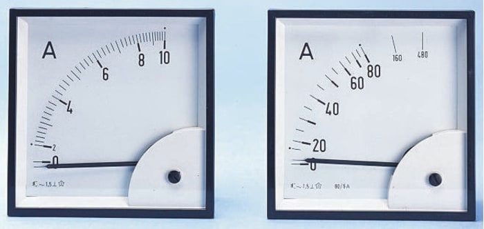 HOBUT 0/600A Meter Scale for 600/5A CT