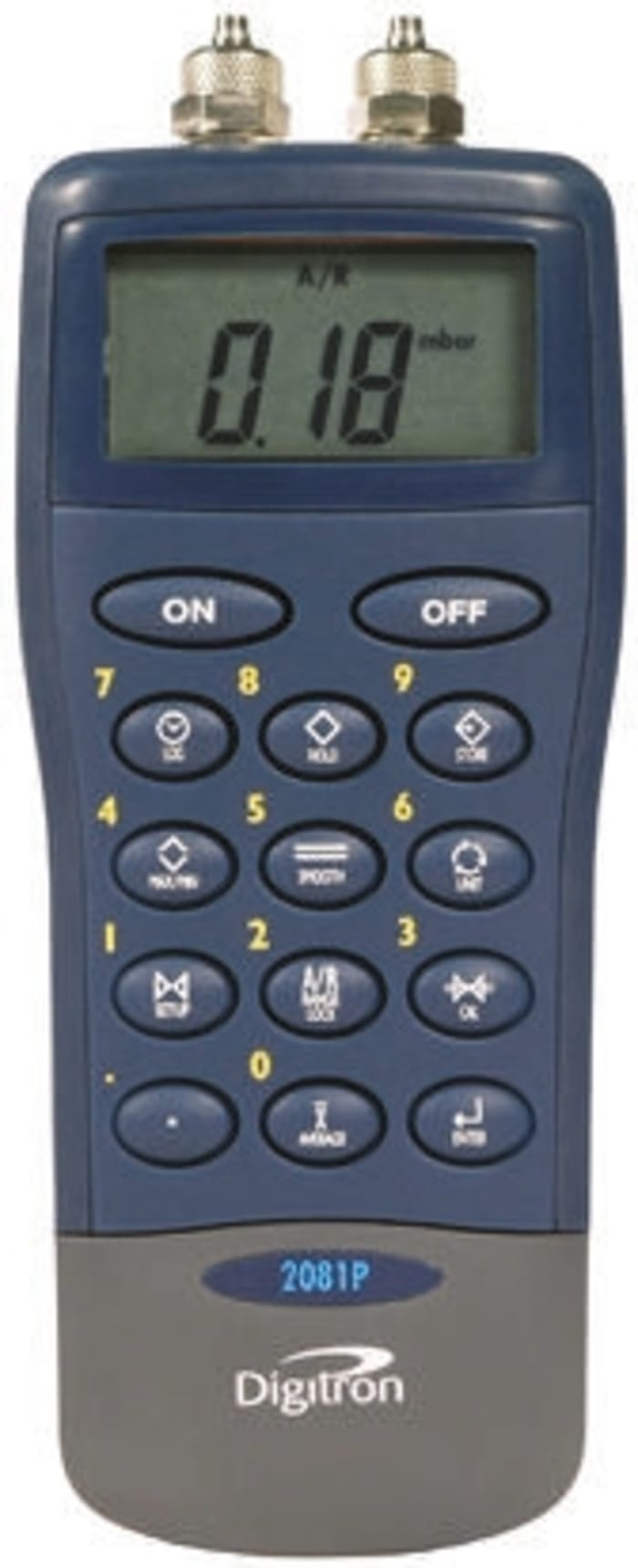 Débitmètre numérique Digitron 2000P 130mbar max, Différentielle