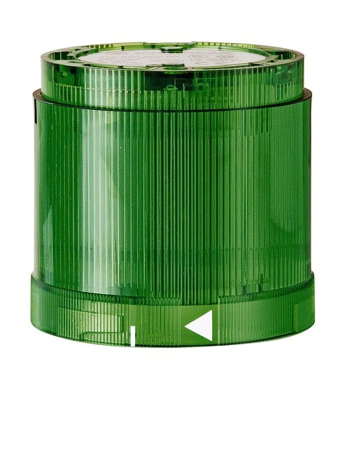 řada: 840 Maják barva čočky Zelená barva pouzdra Černá základna 70mm 12 → 230 v AC/DC, rozsah: KombiSIGN 70