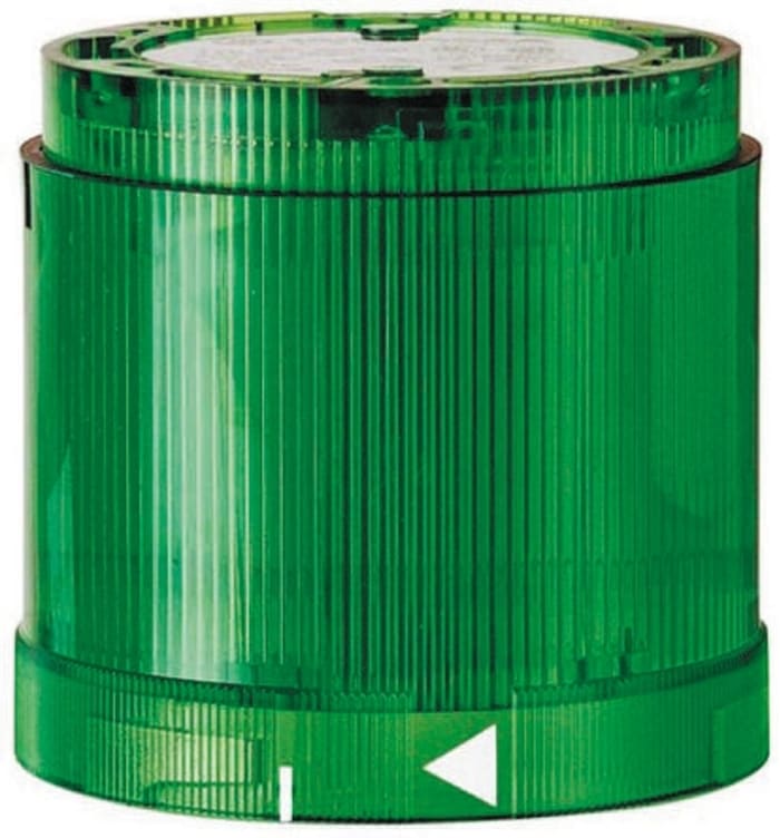 Werma 843 Series Green EVS Effect Beacon Unit, 24 V dc, LED Bulb, DC, IP54