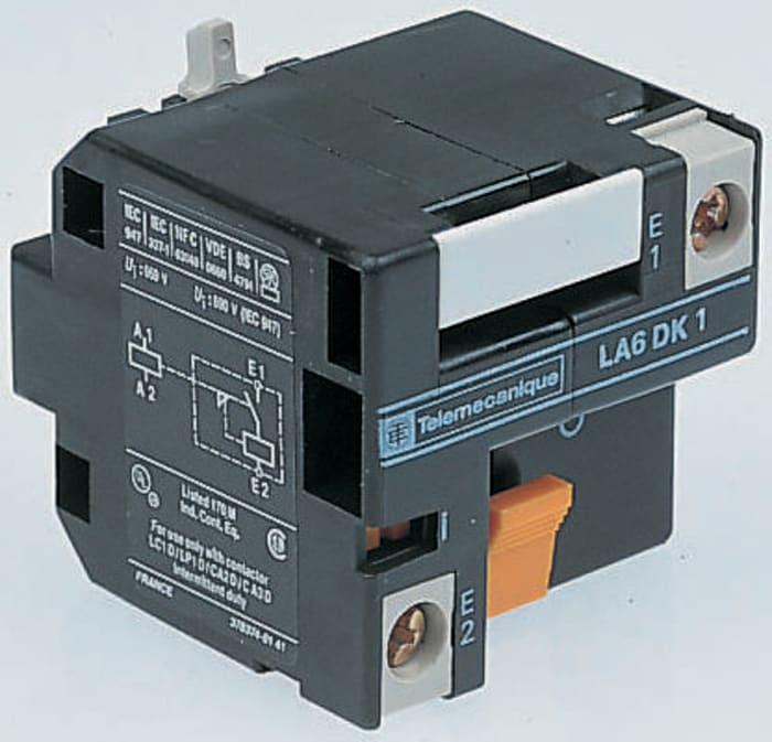 Schneider Electric LA6DK10F Защелкивающийся блок для контактора