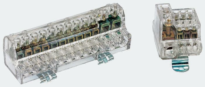RS PRO Commoning Block, 5 Way, 16mm², 100A, 450 V