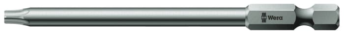 Wera Torx Screwdriver Bit, T15 Tip, 89 mm Overall