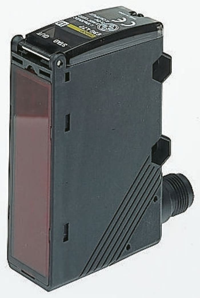 Omron Retroreflective Photoelectric Sensor, Block Sensor, 0.5 → 10 m Detection Range