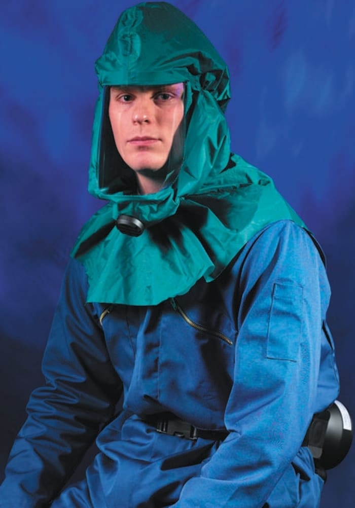 Protector Air-Fed, Powered Respirator, 3 Filters