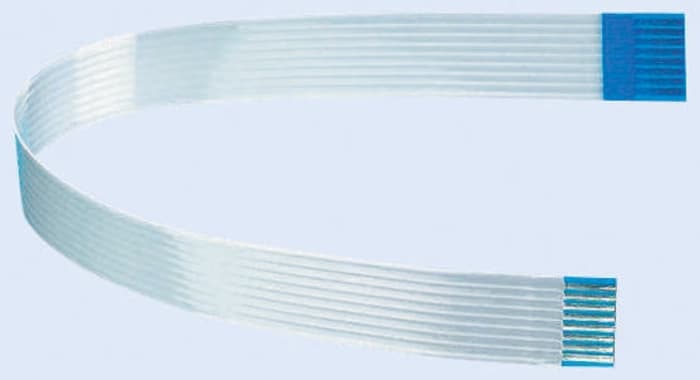 8 way 1mm pitch FFC cable assembly,150mm