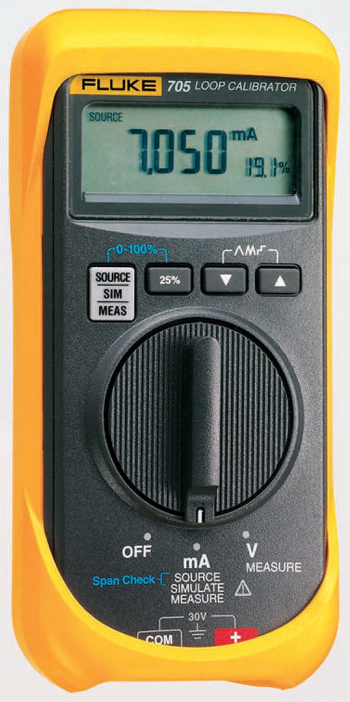 Fluke 705, 24mA Loop Calibrator - RS Calibration