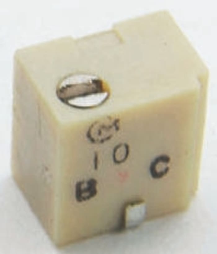 100Ω, SMD Trimmer Potentiometer 1/4W Top Adjust Bourns, PVG5A