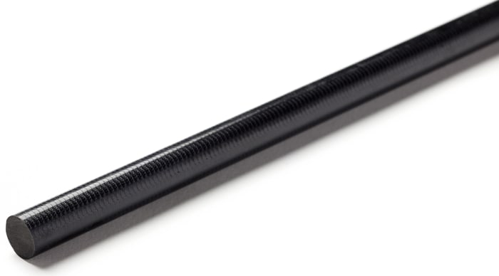 Tige de polysulfure de phénylène (PPS) RS PRO Noir Dia. 20mm x 500mm